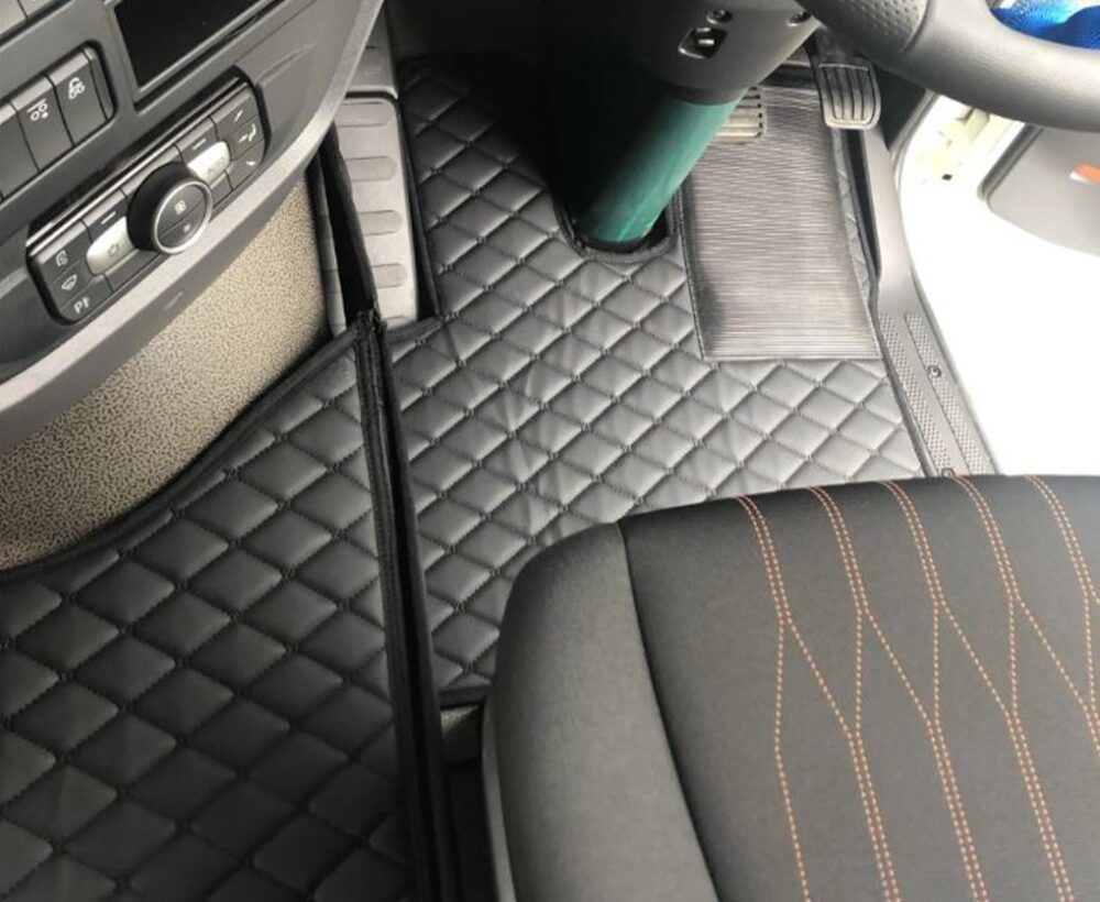Scania XT Range 2017 - Present - Fully Tailored Faux Leather Truck Mats