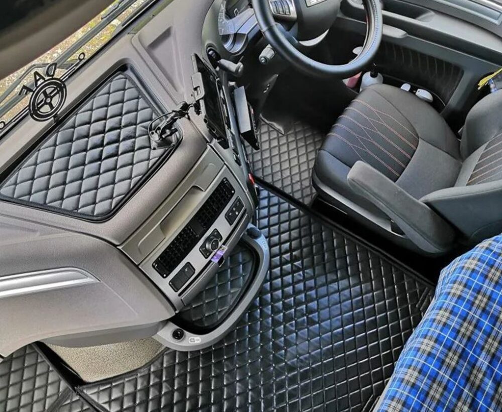 Scania XT Range 2017 - Present - Fully Tailored Faux Leather Truck Mats
