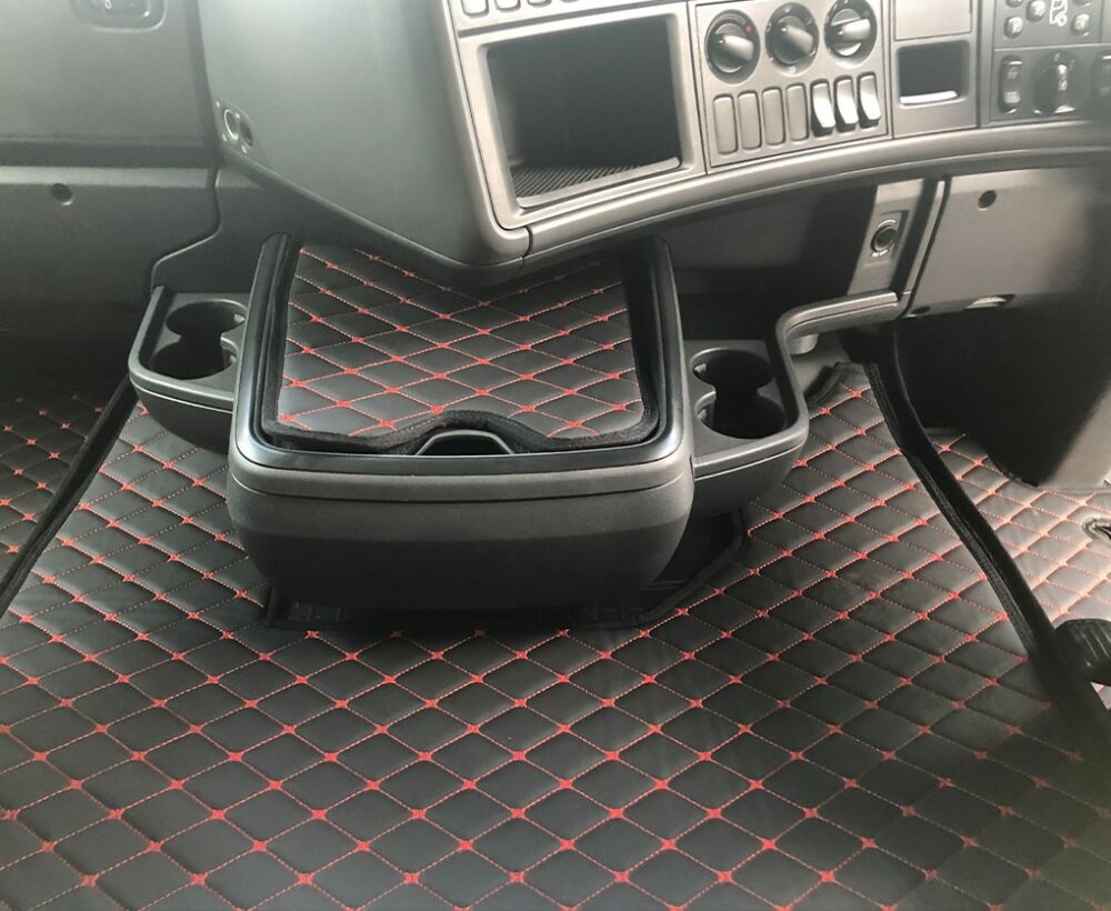 Scania R Series Upto 2017 - Fully Tailored Faux Leather Truck Mats