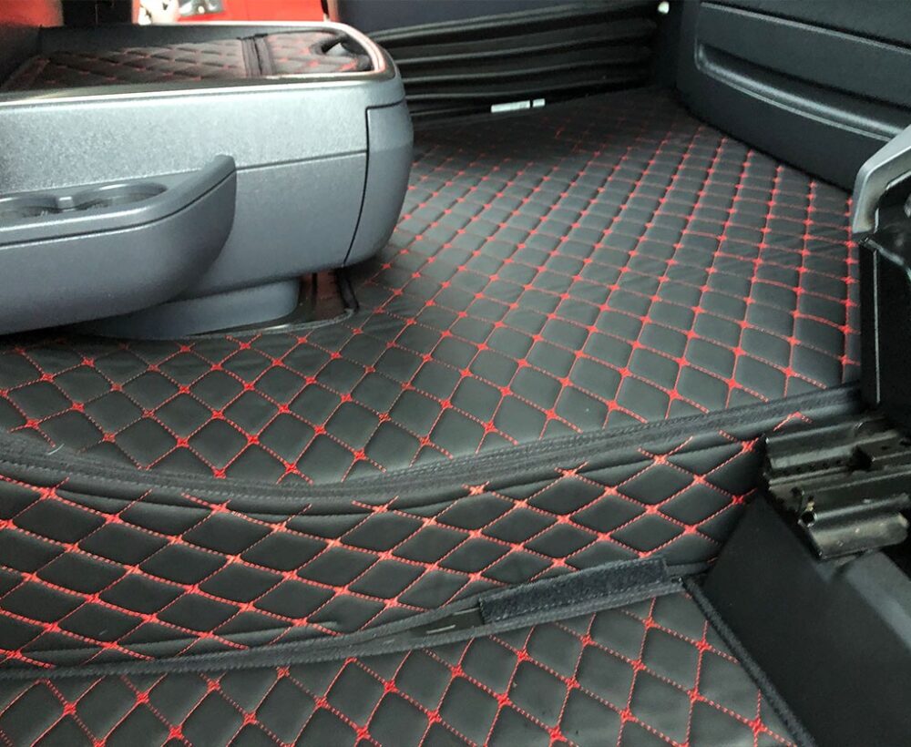 Scania R Series Upto 2017 - Fully Tailored Faux Leather Truck Mats