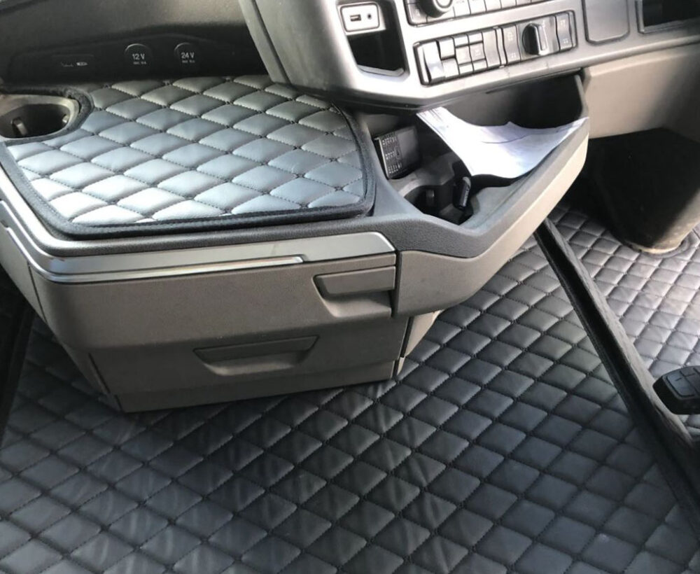 Scania R Series 2017 - Present - Fully Tailored Faux Leather Truck Mats