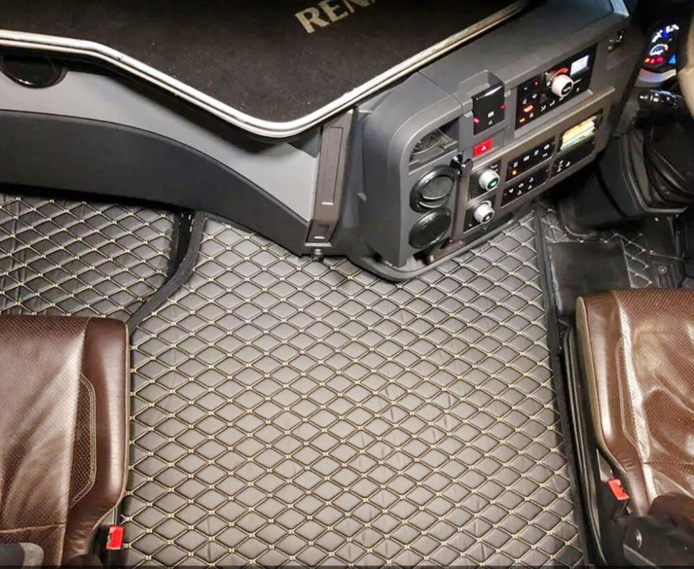 Renault T250 Comfort - Fully Tailored Faux Leather Truck Mats