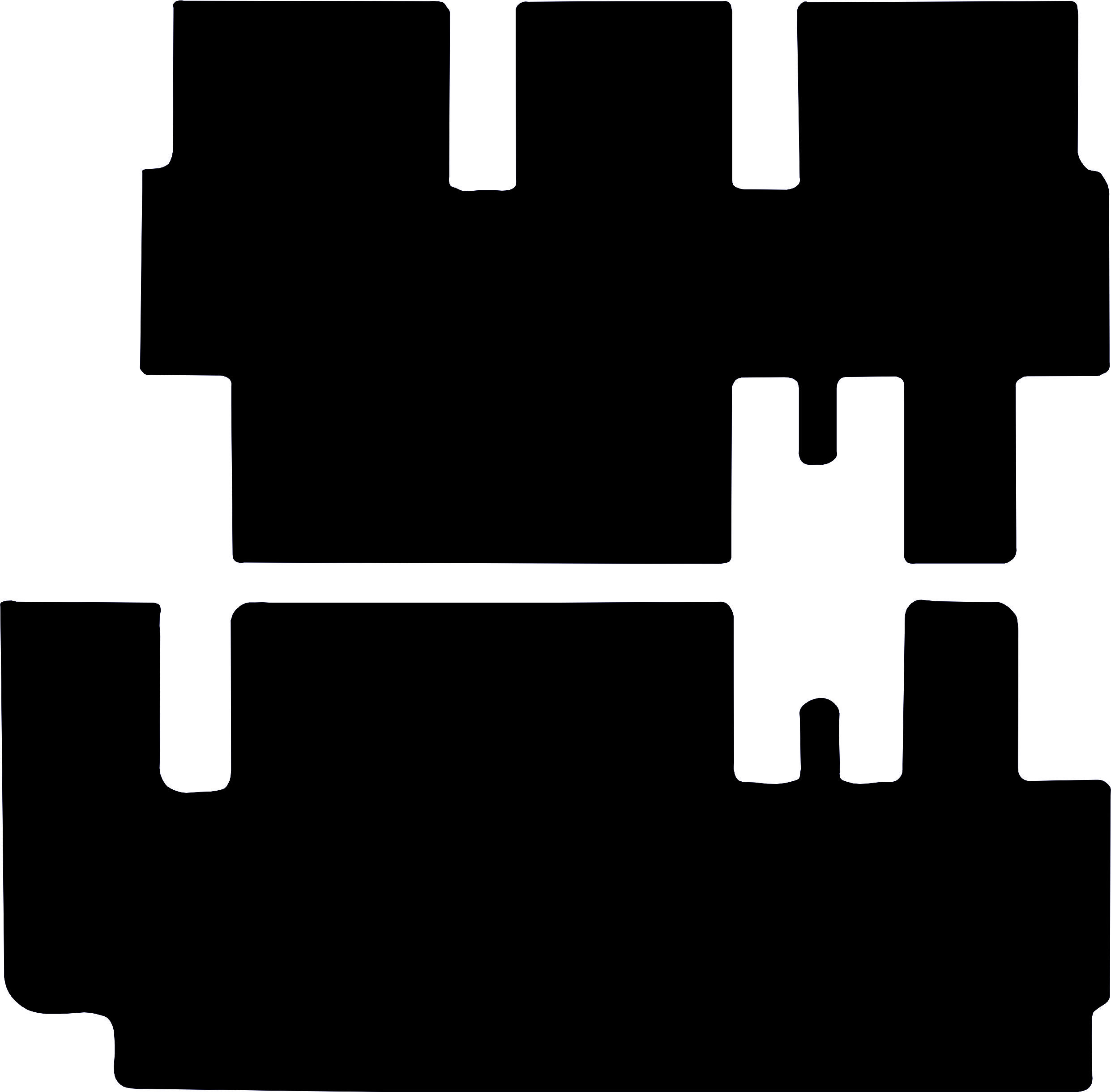 Volkswagen Transporter 2004 - Present 045 Van Mats