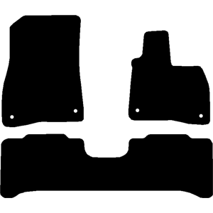 Mercedes-Benz EQE SUV 2025 - Present Car Mats